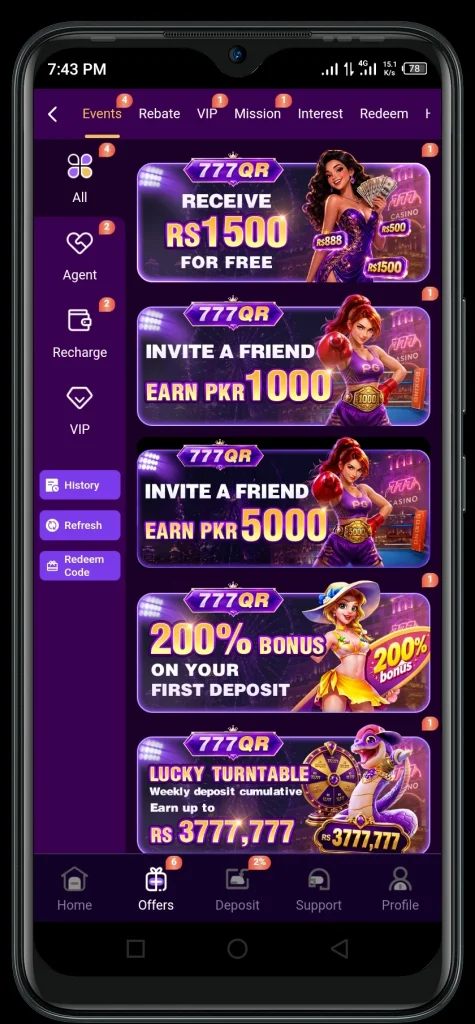 777QR Bonus